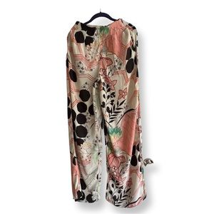 ZARA - High Waisted printed pants